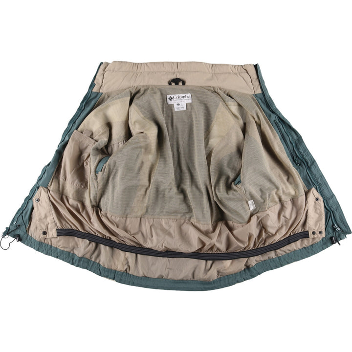 90s-00'S Vintage Columbia Convert Mountain Jacket, Shell Jacket, Size XL, Women's XL Nylon green type Vintage Second Hand