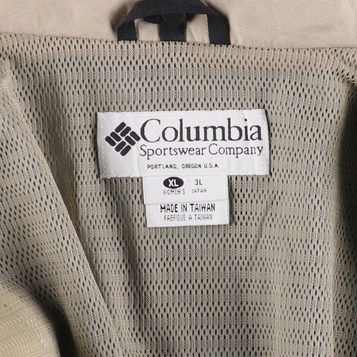 90s-00'S Vintage Columbia Convert Mountain Jacket, Shell Jacket, Size XL, Women's XL Nylon green type Vintage Second Hand