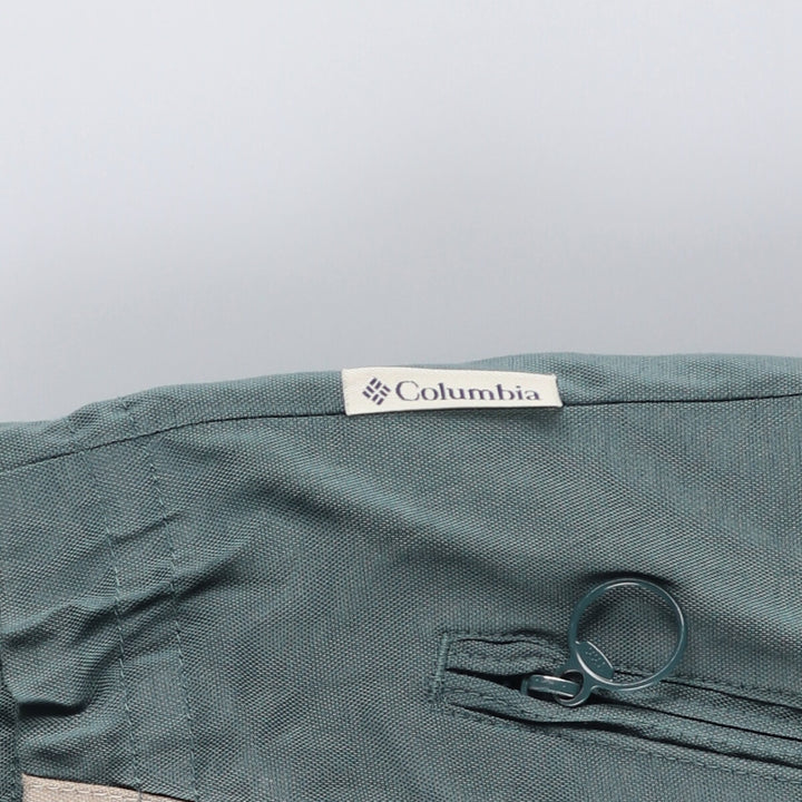 90s-00'S Vintage Columbia Convert Mountain Jacket, Shell Jacket, Size XL, Women's XL Nylon green type Vintage Second Hand