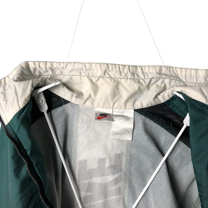 90'S Nike NIKE Nylon Jacket Men's S Size Vintage Nylon green type Vintage Second Hand