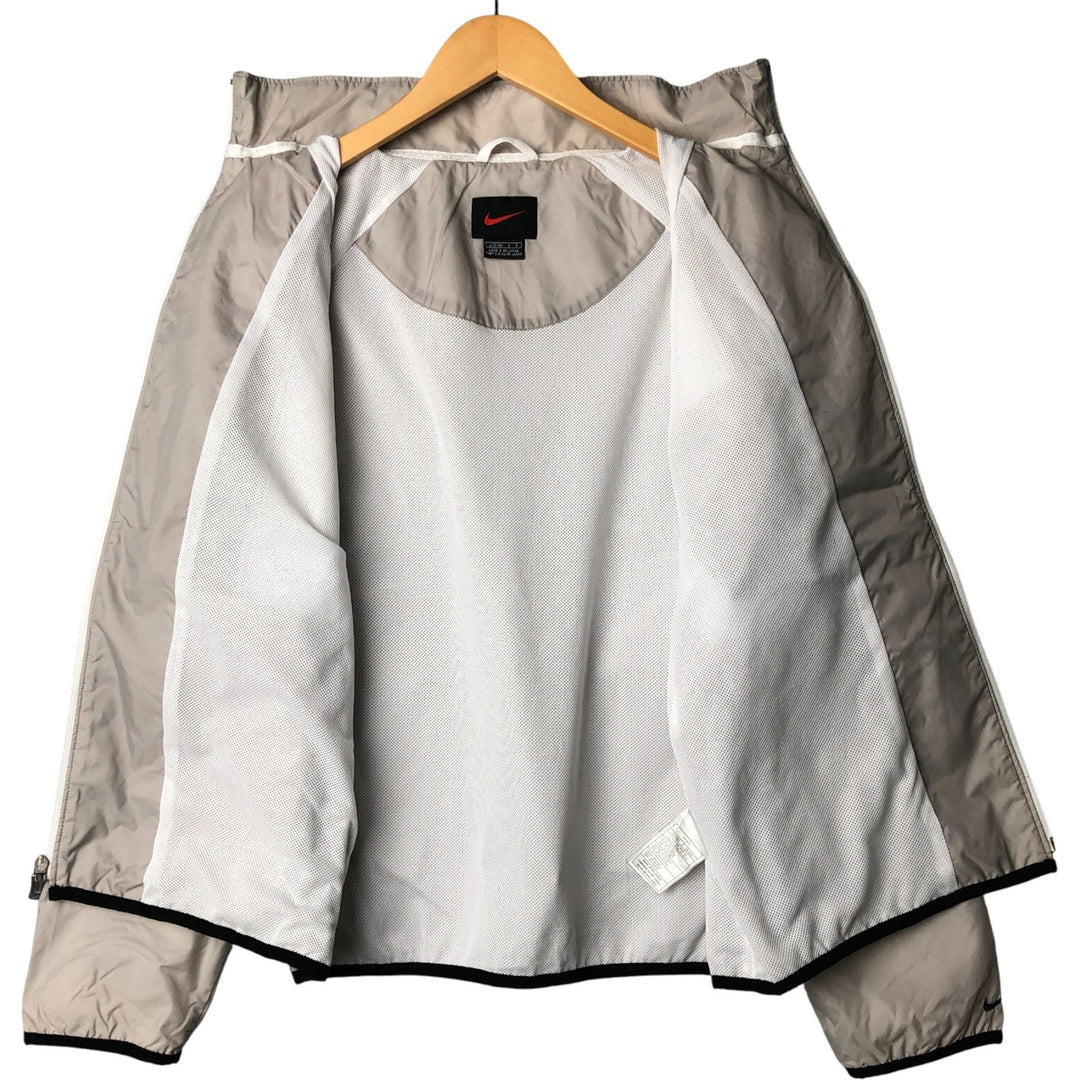 90'S Nike NIKE Nylon Jacket Men's M Size Vintage Nylon gray type Vintage Second Hand