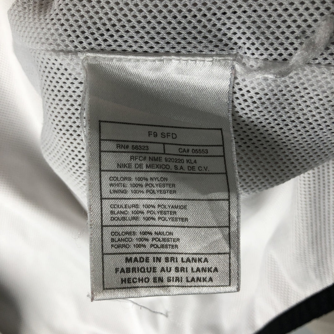 90'S Nike NIKE Nylon Jacket Men's M Size Vintage Nylon gray type Vintage Second Hand