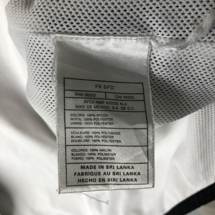 90'S Nike NIKE Nylon Jacket Men's M Size Vintage Nylon gray type Vintage Second Hand