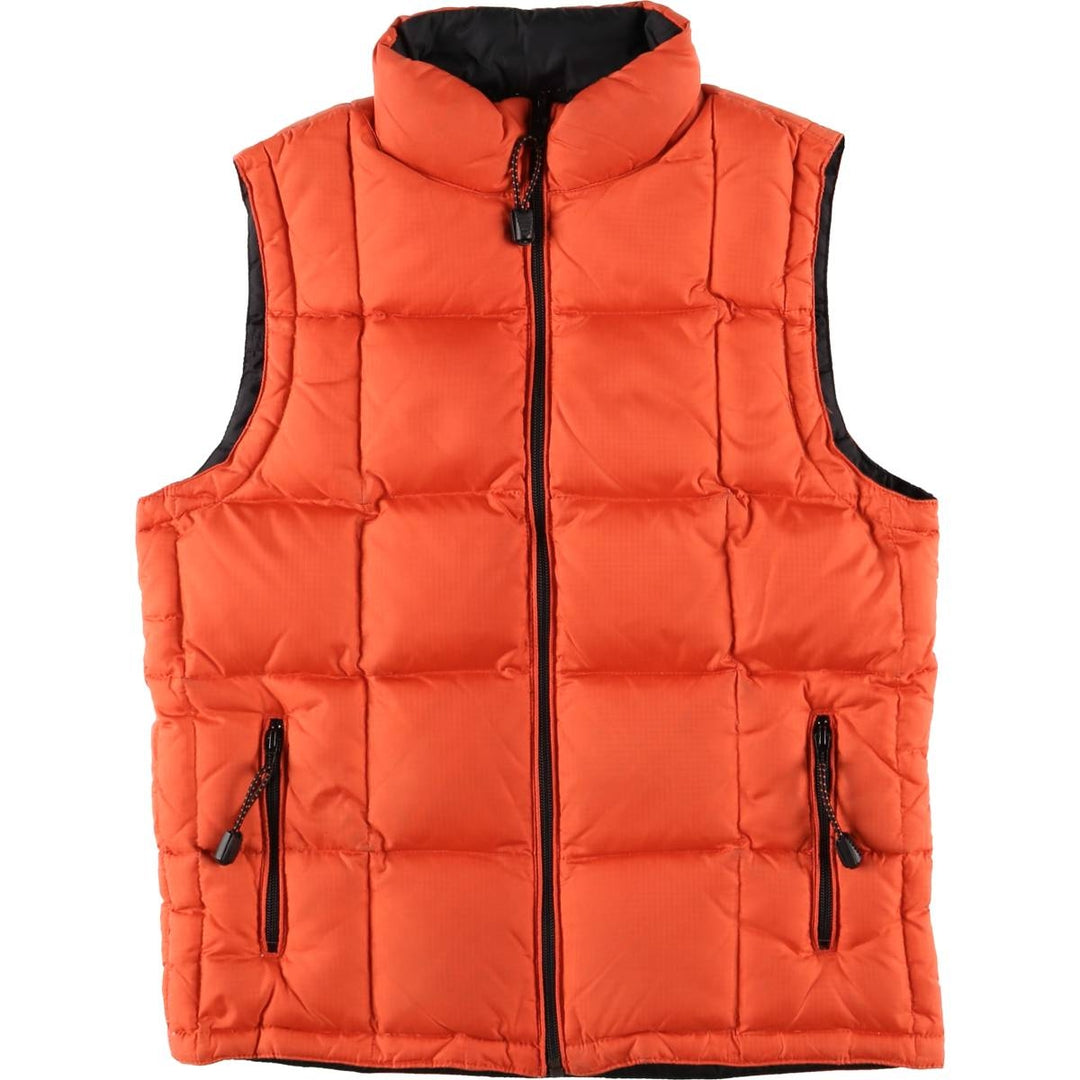90'S GAP Old Gap Reversible Ripstop Quilted Vest, Women's Size L, Vintage Nylon orange type Vintage Second Hand