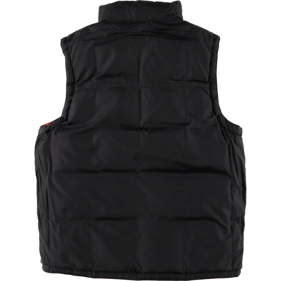 90'S GAP Old Gap Reversible Ripstop Quilted Vest, Women's Size L, Vintage Nylon orange type Vintage Second Hand