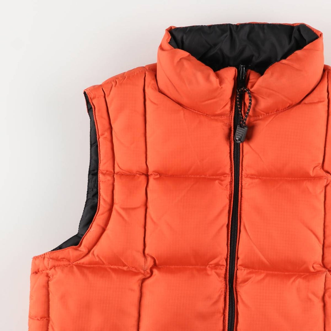 90'S GAP Old Gap Reversible Ripstop Quilted Vest, Women's Size L, Vintage Nylon orange type Vintage Second Hand