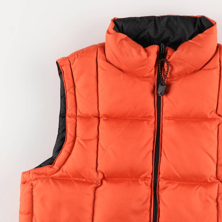 90'S GAP Old Gap Reversible Ripstop Quilted Vest, Women's Size L, Vintage Nylon orange type Vintage Second Hand