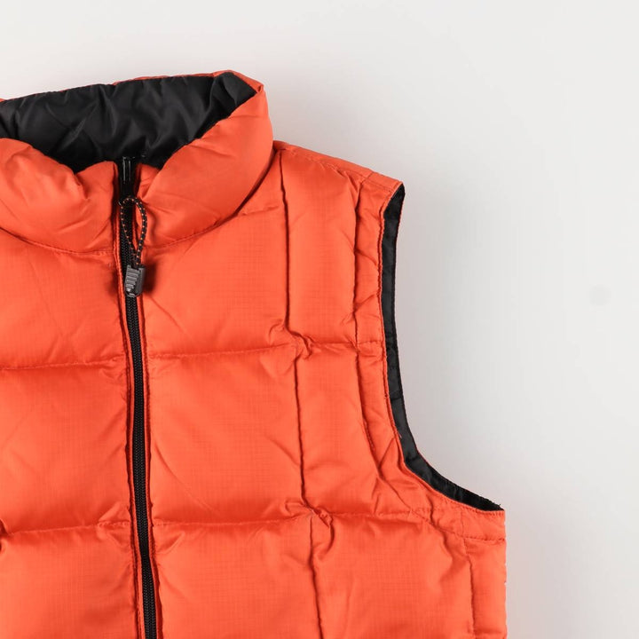 90'S GAP Old Gap Reversible Ripstop Quilted Vest, Women's Size L, Vintage Nylon orange type Vintage Second Hand
