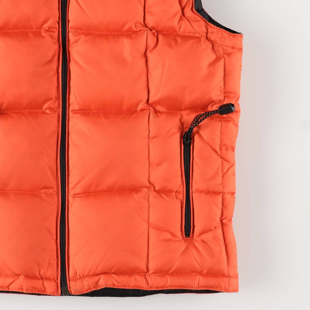 90'S GAP Old Gap Reversible Ripstop Quilted Vest, Women's Size L, Vintage Nylon orange type Vintage Second Hand