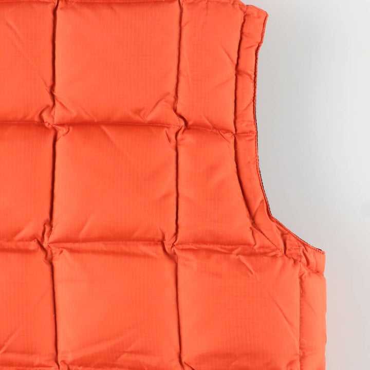 90'S GAP Old Gap Reversible Ripstop Quilted Vest, Women's Size L, Vintage Nylon orange type Vintage Second Hand