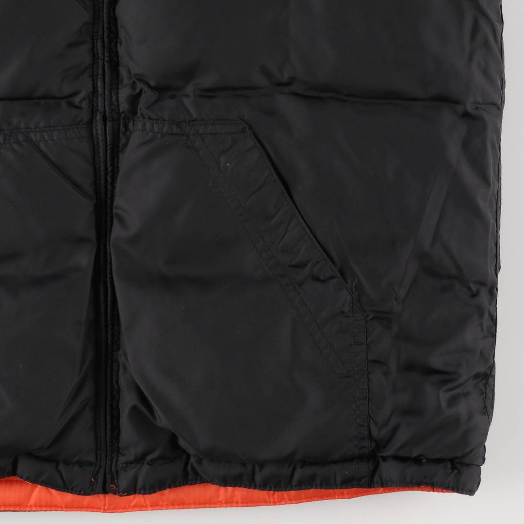 90'S GAP Old Gap Reversible Ripstop Quilted Vest, Women's Size L, Vintage Nylon orange type Vintage Second Hand