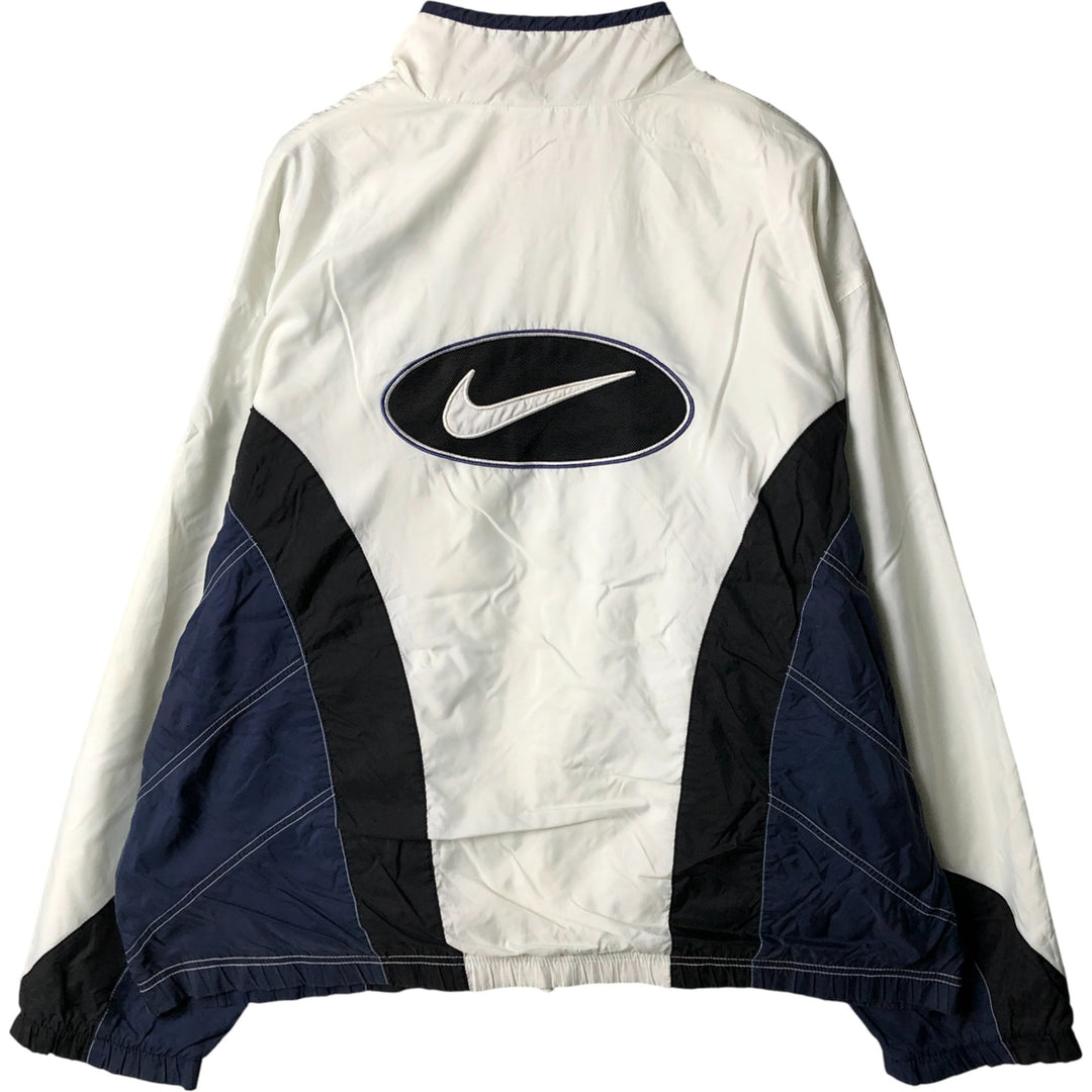90'S Nike Nylon Jacket Men's XXL Vintage Nylon white type Vintage Second Hand