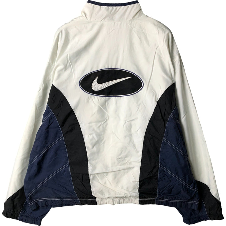 90'S Nike Nylon Jacket Men's XXL Vintage Nylon white type Vintage Second Hand