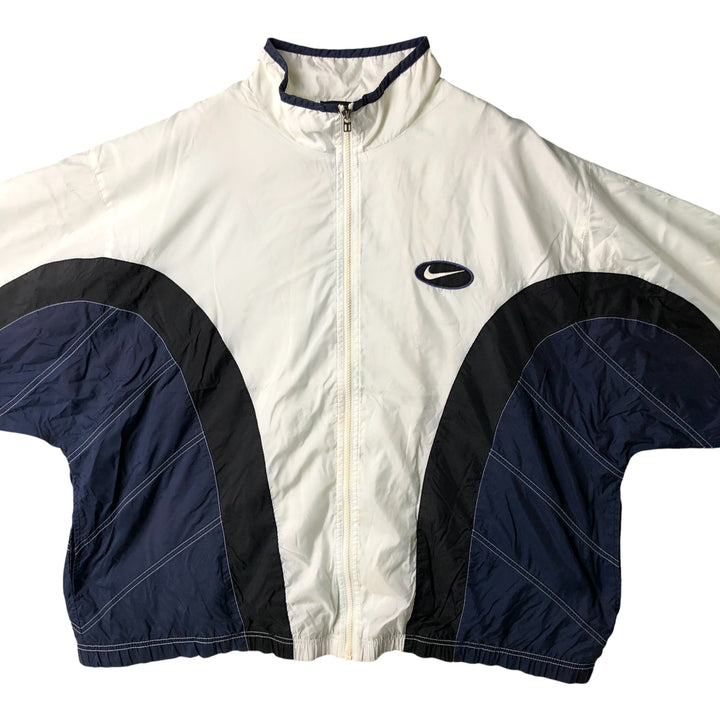 90'S Nike Nylon Jacket Men's XXL Vintage Nylon white type Vintage Second Hand