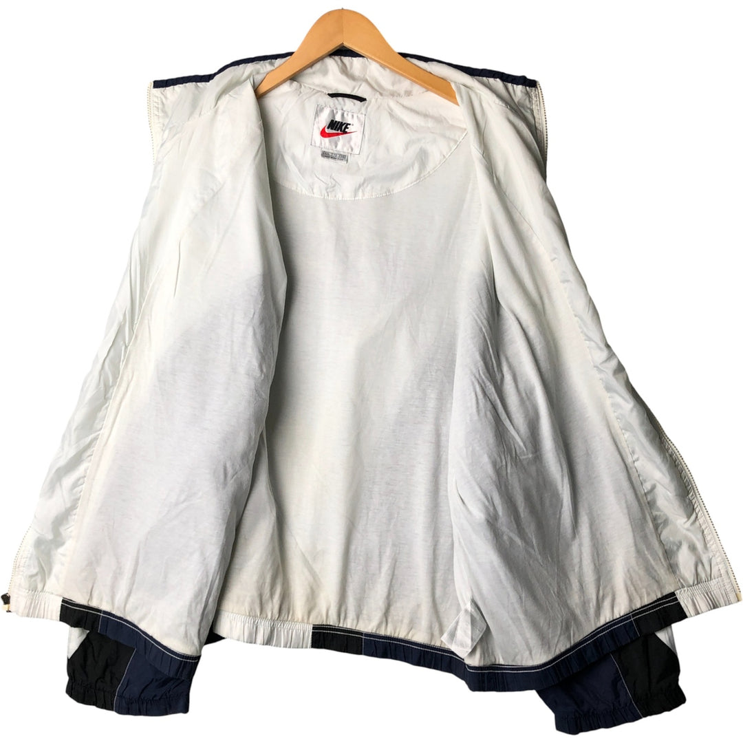 90'S Nike Nylon Jacket Men's XXL Vintage Nylon white type Vintage Second Hand