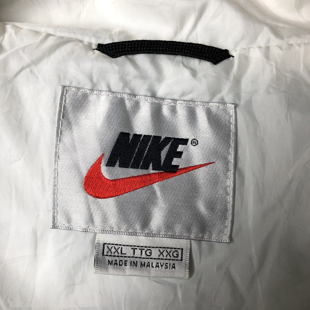 90'S Nike Nylon Jacket Men's XXL Vintage Nylon white type Vintage Second Hand