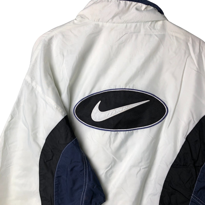 90'S Nike Nylon Jacket Men's XXL Vintage Nylon white type Vintage Second Hand
