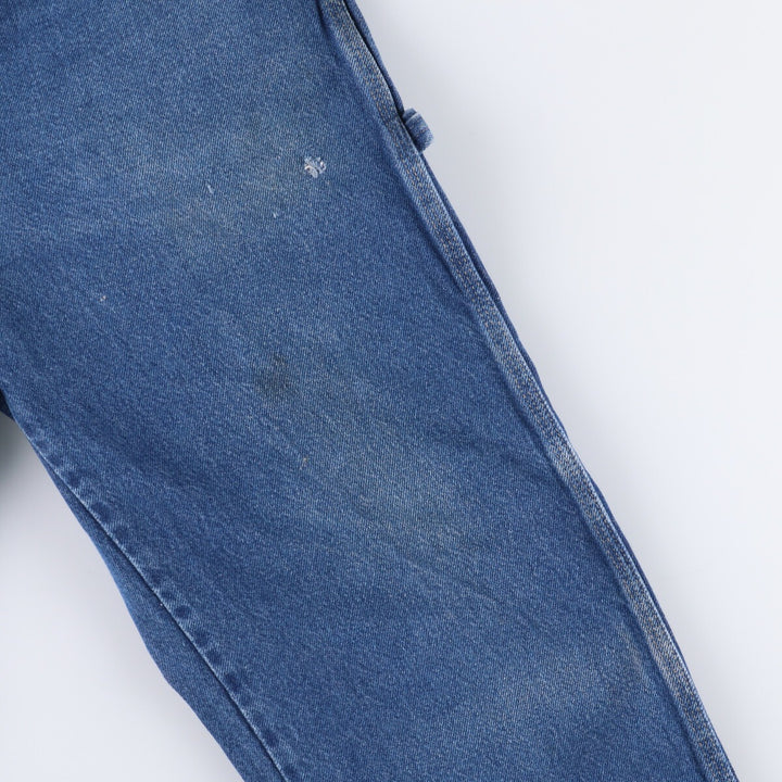 Dickies denim painter pants for men, equivalent to W35 cotton blue type Vintage Second Hand