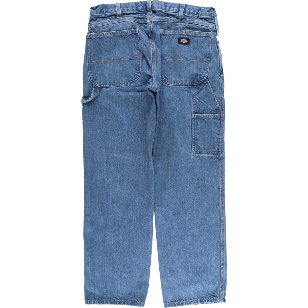 Dickies denim painter pants for men, equivalent to w36 cotton Blue type light blue Vintage Second Hand
