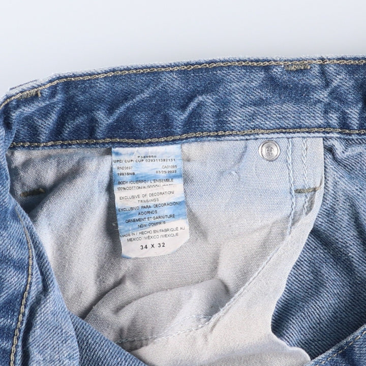 Dickies denim painter pants for men, equivalent to w36 cotton Blue type light blue Vintage Second Hand