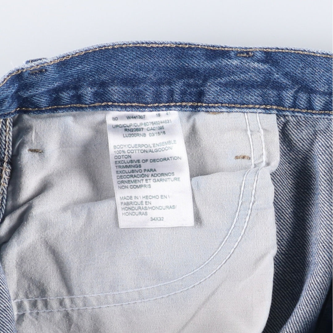 Dickies denim painter pants for men, equivalent to w36 cotton blue type Vintage Second Hand