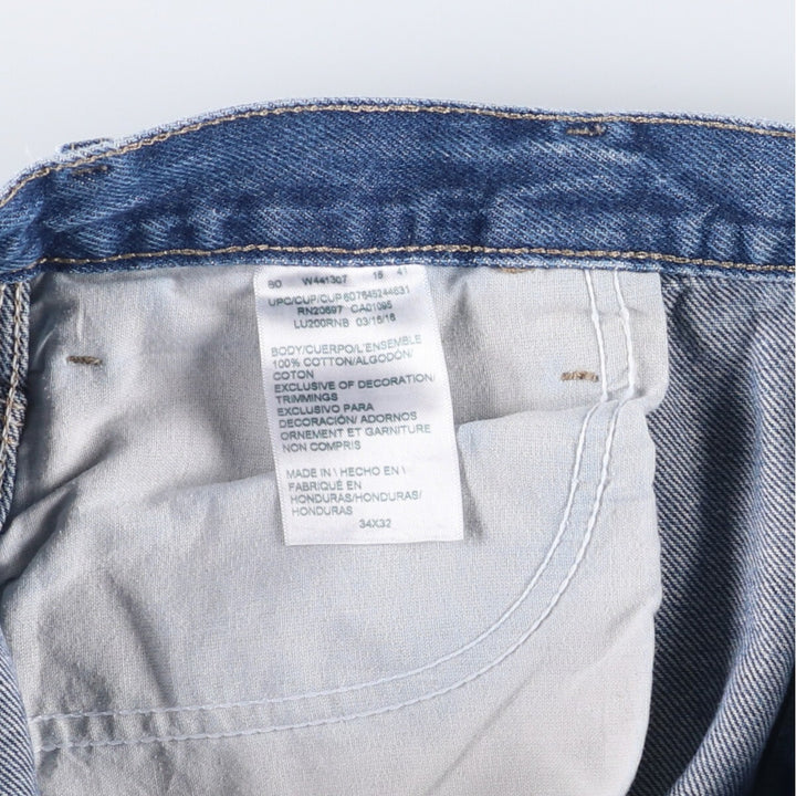 Dickies denim painter pants for men, equivalent to w36 cotton blue type Vintage Second Hand