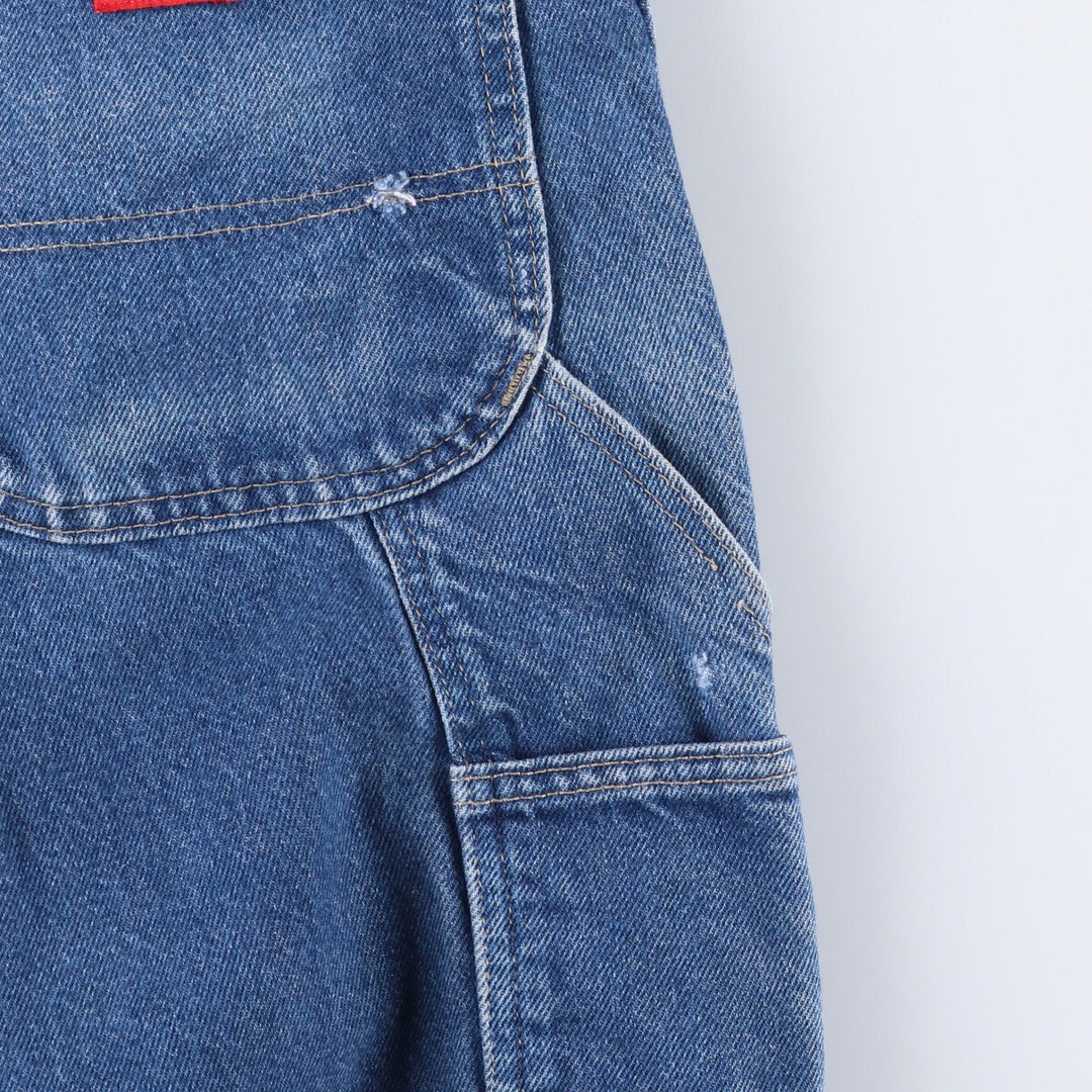 Dickies denim painter pants for men, equivalent to w36 cotton blue type Vintage Second Hand