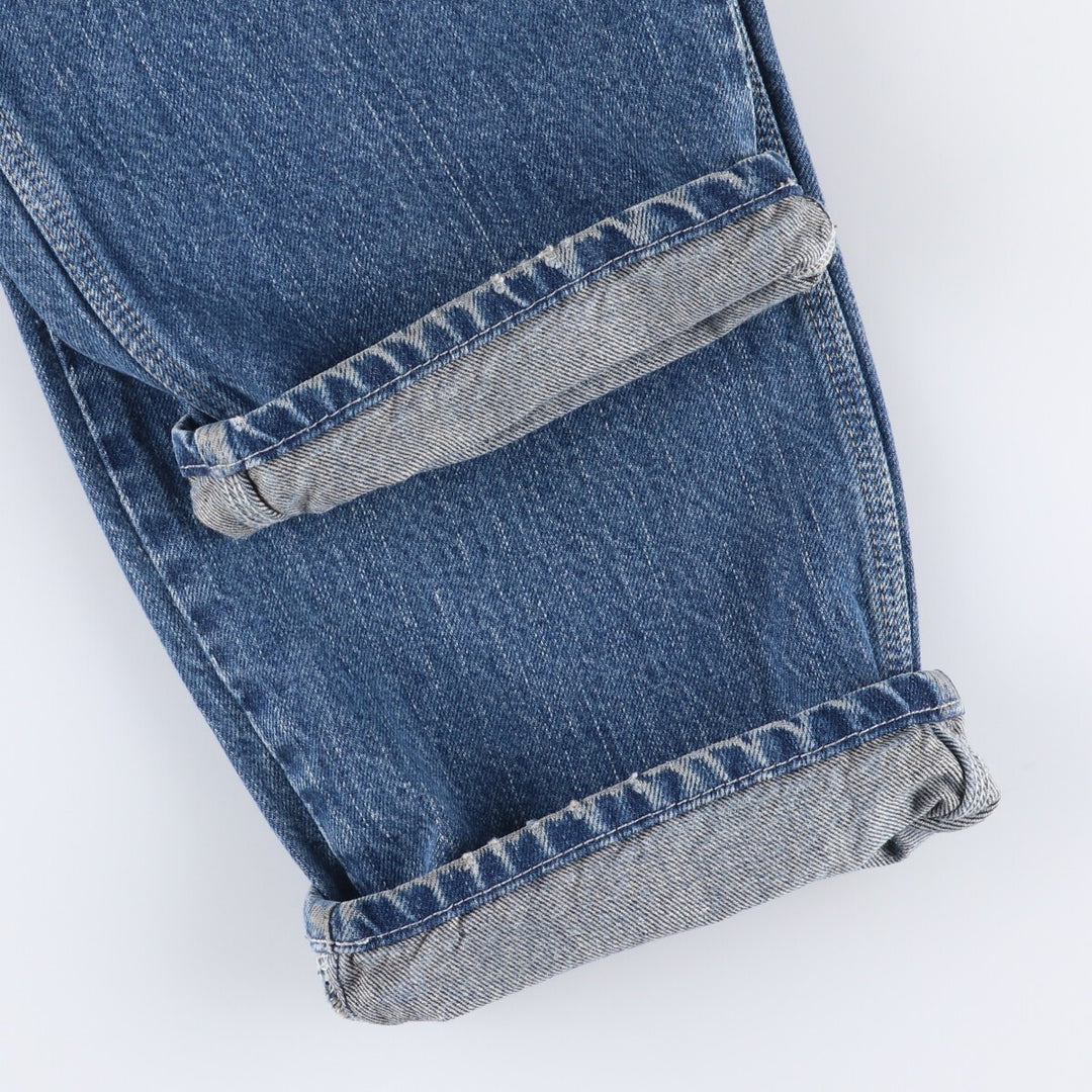 Dickies denim painter pants for men, equivalent to w36 cotton blue type Vintage Second Hand