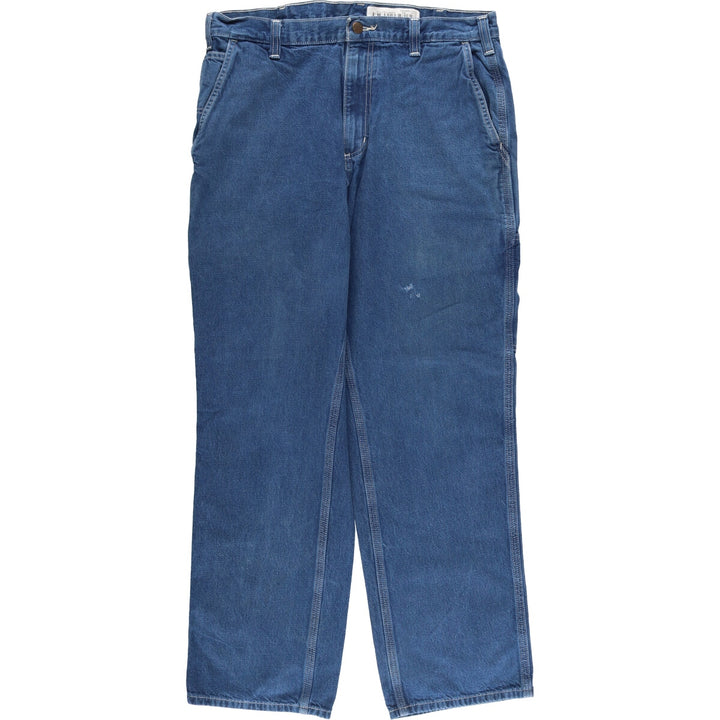 Carhartt Dungaree Fit Denim Painter Pants, Men's, W37 equivalent cotton blue type Vintage Second Hand