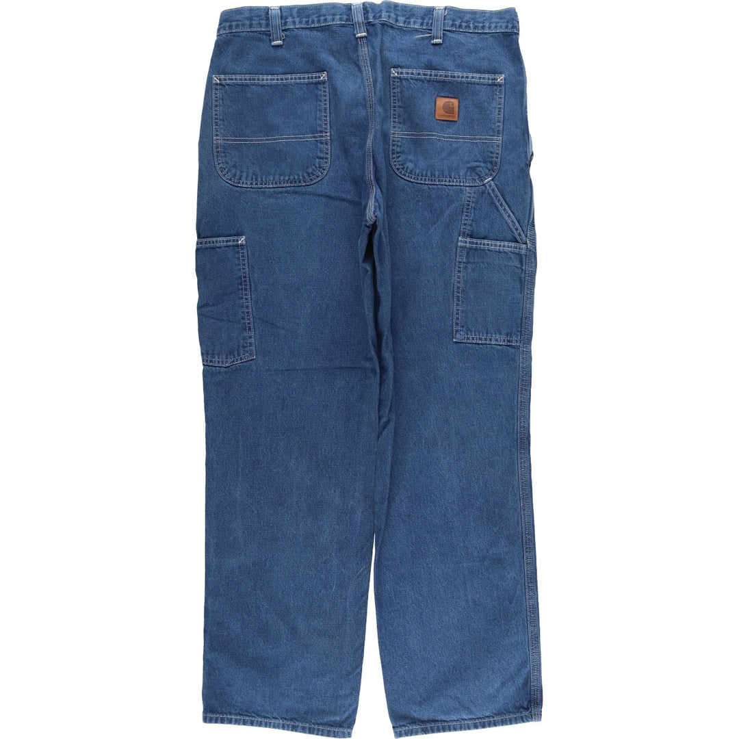 Carhartt Dungaree Fit Denim Painter Pants, Men's, W37 equivalent cotton blue type Vintage Second Hand
