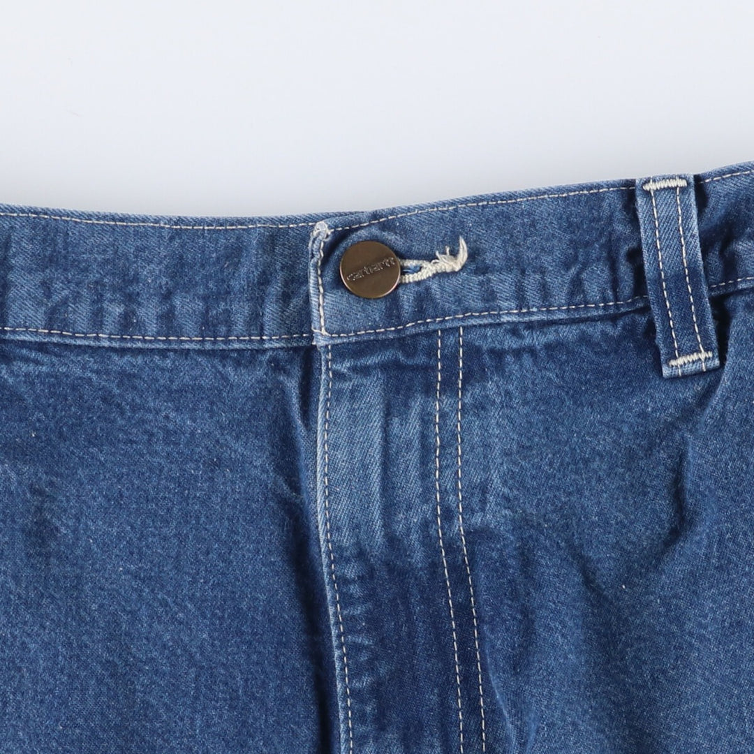 Carhartt Dungaree Fit Denim Painter Pants, Men's, W37 equivalent cotton blue type Vintage Second Hand