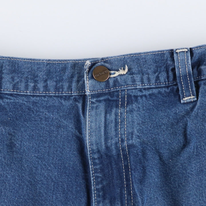 Carhartt Dungaree Fit Denim Painter Pants, Men's, W37 equivalent cotton blue type Vintage Second Hand