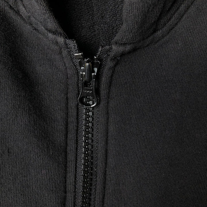 Harley-Davidson Men's Hoodie Vest (Size M) unclear black type Vintage Second Hand