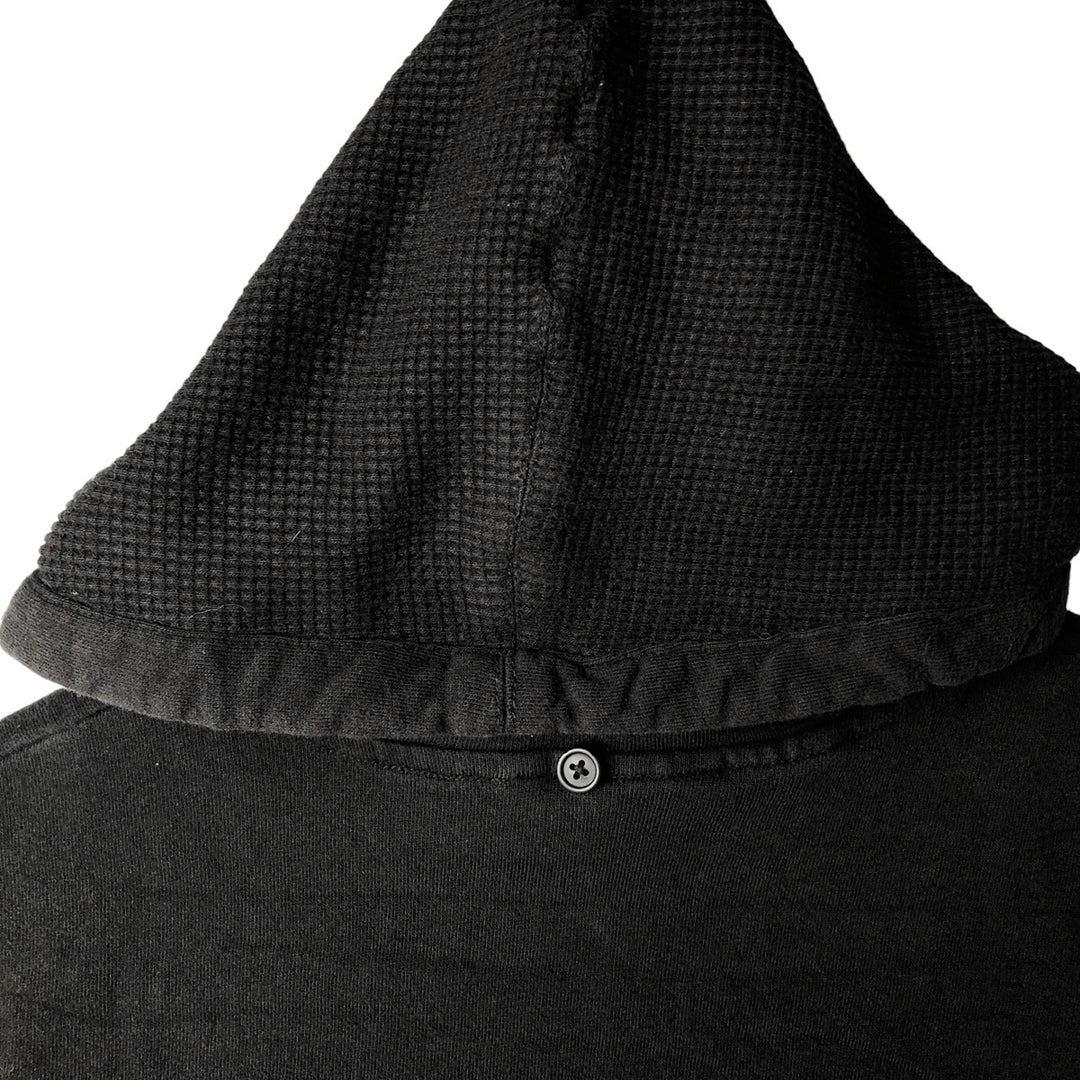 Harley-Davidson Men's Hoodie Vest (Size M) unclear black type Vintage Second Hand
