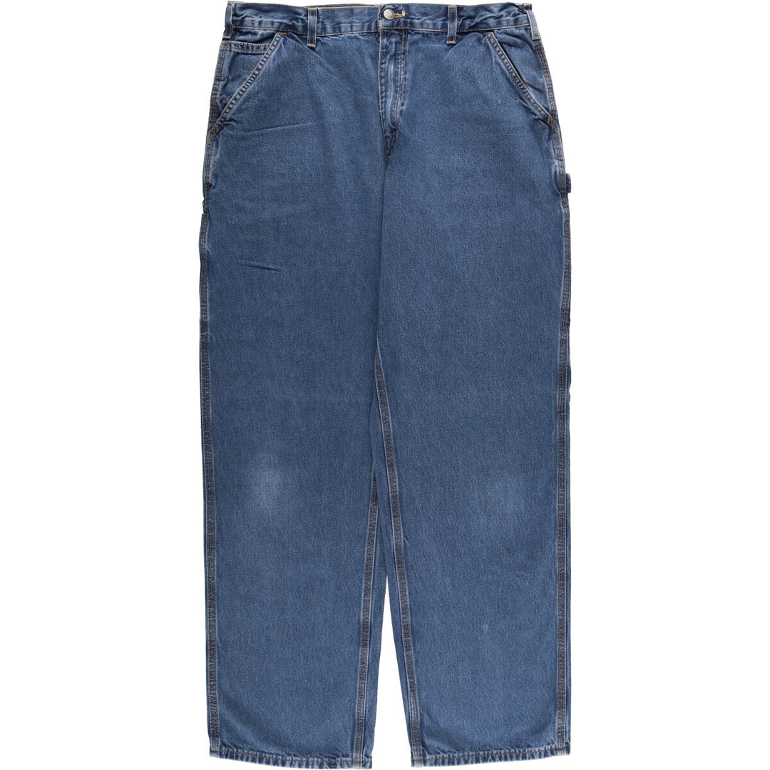 Carhartt Dungaree Fit Denim Painter Pants, Men's, W36 equivalent cotton blue type Vintage Second Hand