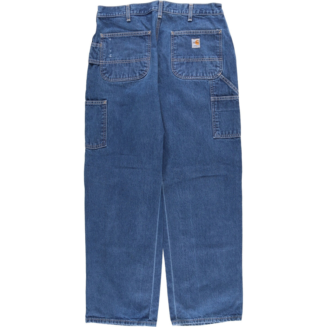 Carhartt CAT2 Original Fit FR Series Denim Painter Pants Men's W36 cotton blue type Vintage Second Hand