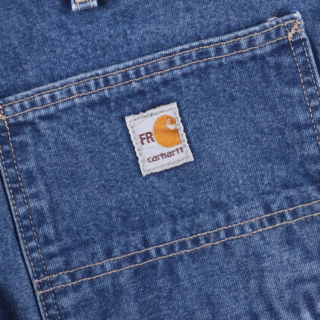 Carhartt CAT2 Original Fit FR Series Denim Painter Pants Men's W36 cotton blue type Vintage Second Hand
