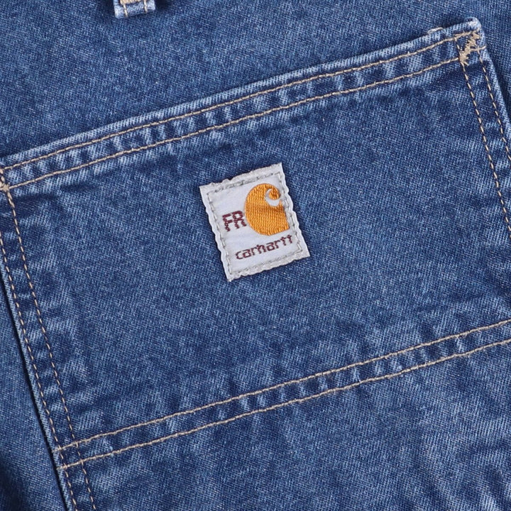 Carhartt CAT2 Original Fit FR Series Denim Painter Pants Men's W36 cotton blue type Vintage Second Hand