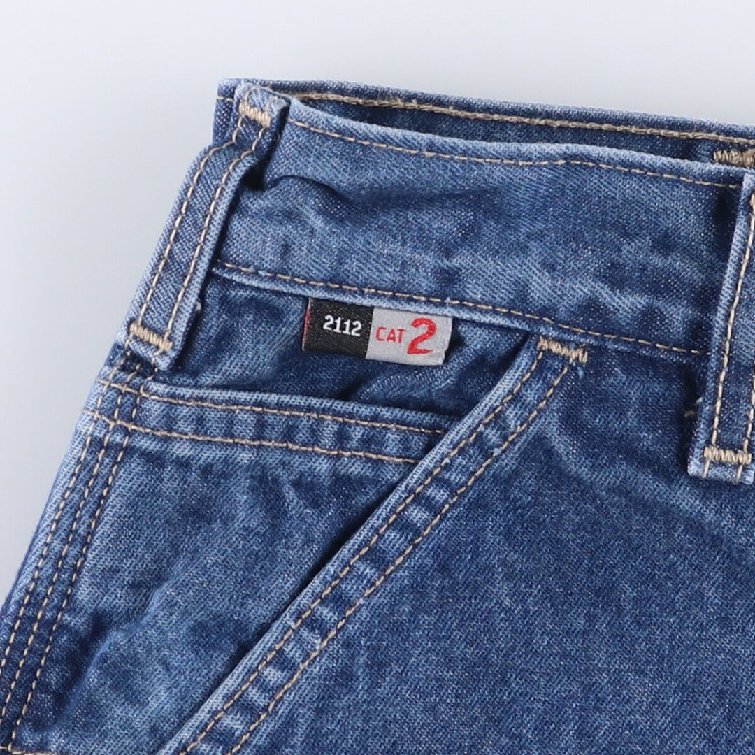 Carhartt CAT2 Original Fit FR Series Denim Painter Pants Men's W36 cotton blue type Vintage Second Hand