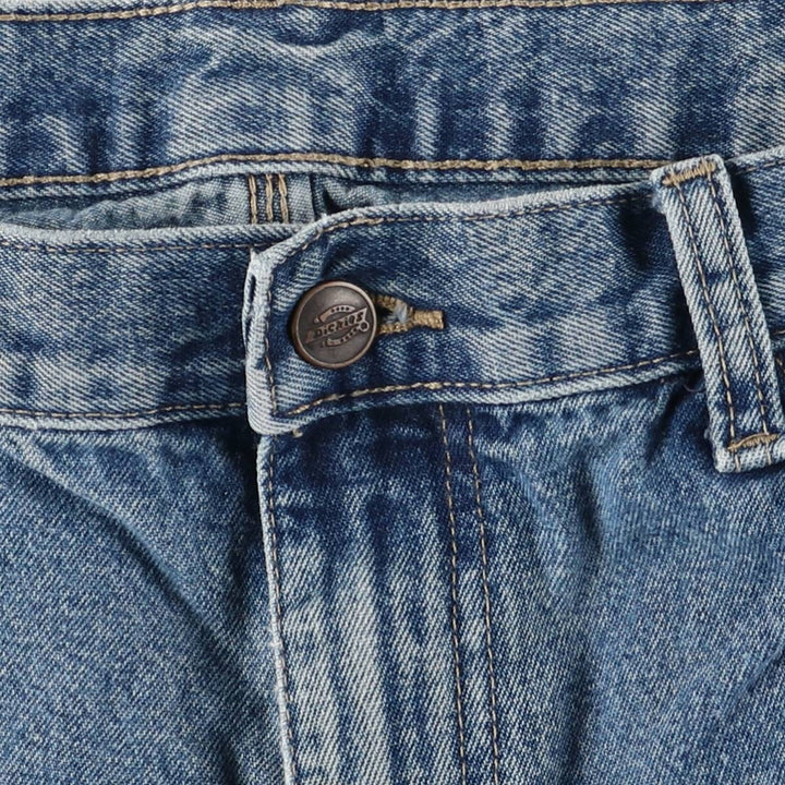 Dickies denim painter pants for men, equivalent to W32 cotton blue type Vintage Second Hand