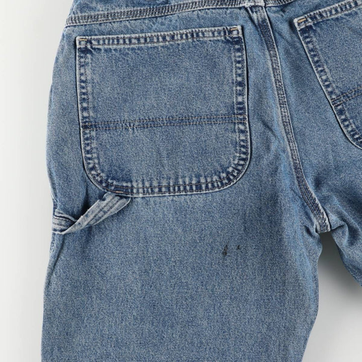 Dickies denim painter pants for men, equivalent to W32 cotton blue type Vintage Second Hand