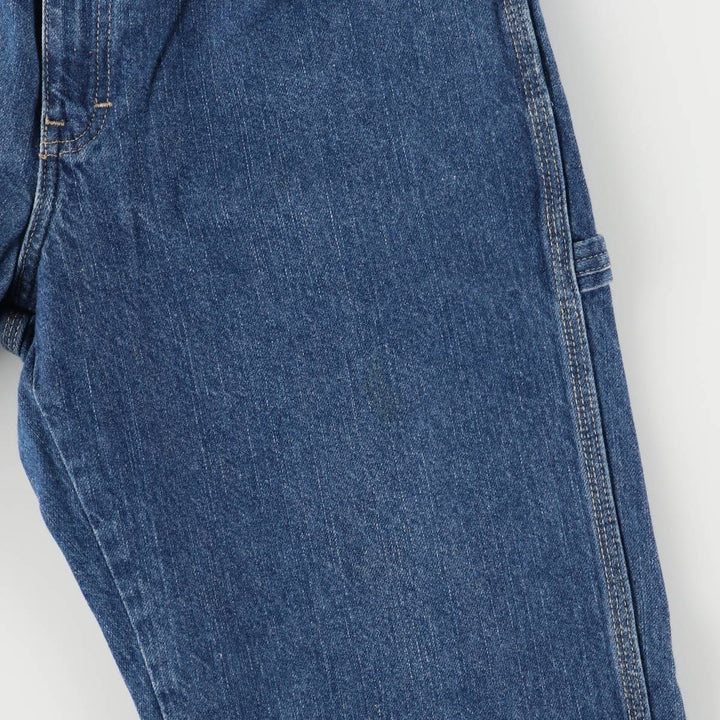 Dickies denim painter pants for men, equivalent to W34 cotton blue type Vintage Second Hand