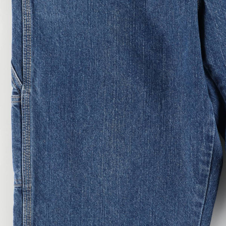 Dickies denim painter pants for men, equivalent to W34 cotton blue type Vintage Second Hand