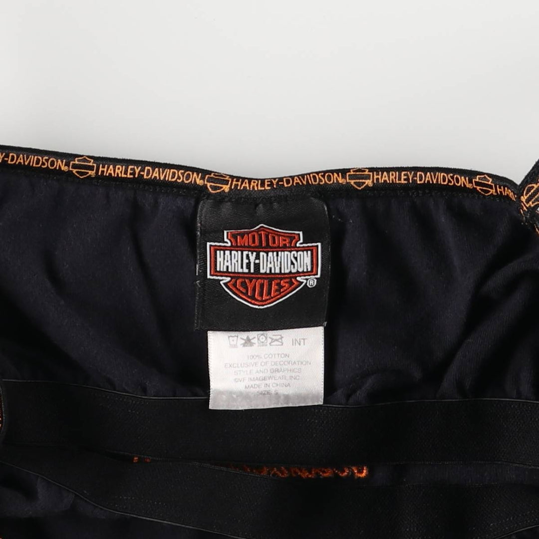 Harley-Davidson Rhinestone and Lined Camisole, Women's Size Small cotton black type Vintage Second Hand