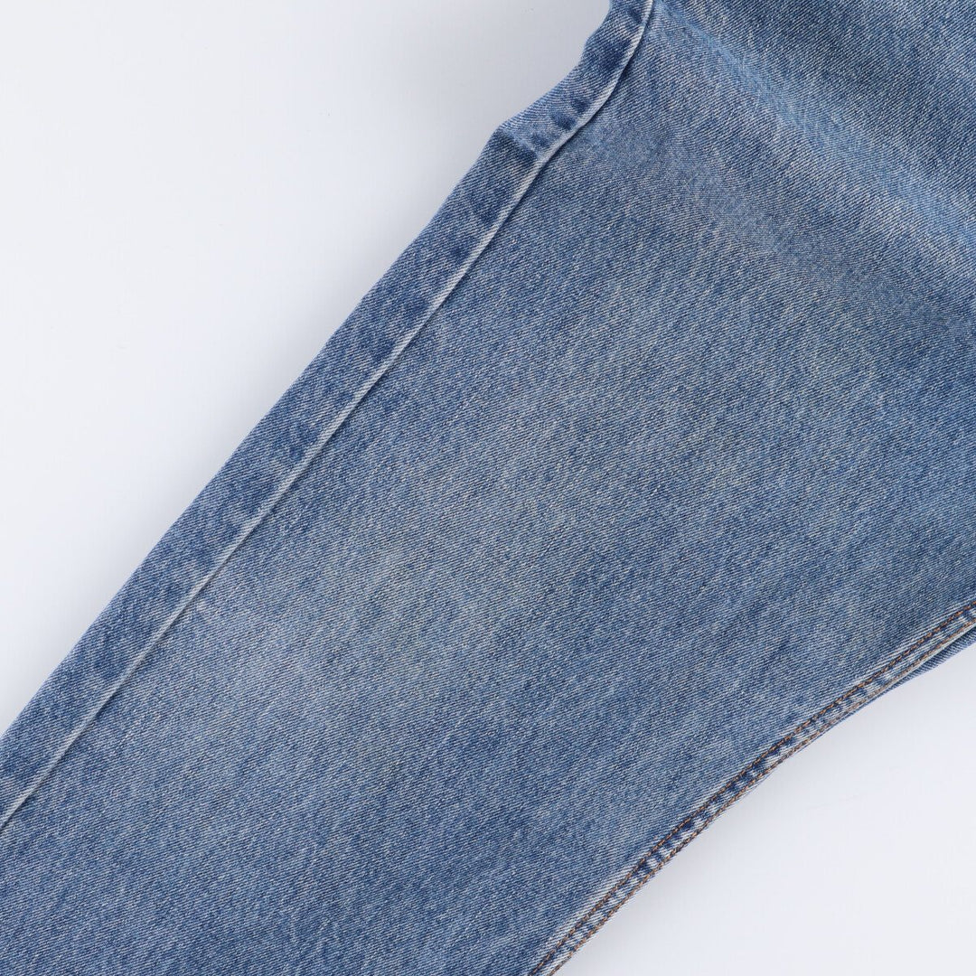 Levi's 505 tapered denim pants for men, size w38 cotton blue type Vintage Second Hand