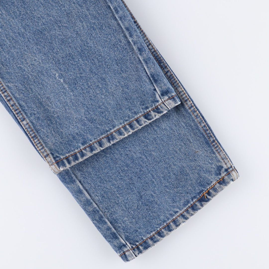 Levi's 505 tapered denim pants for men, size w38 cotton blue type Vintage Second Hand