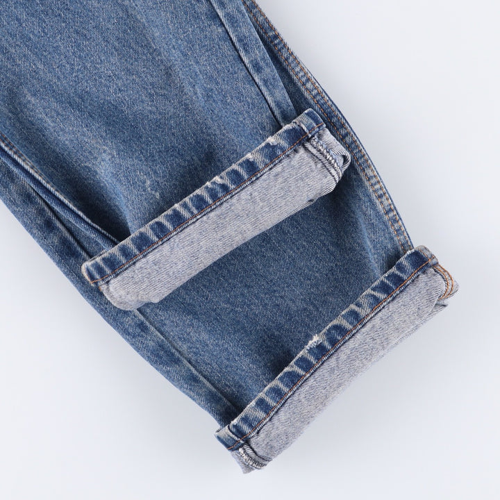 Levi's 505 tapered denim pants for men, size w38 cotton blue type Vintage Second Hand