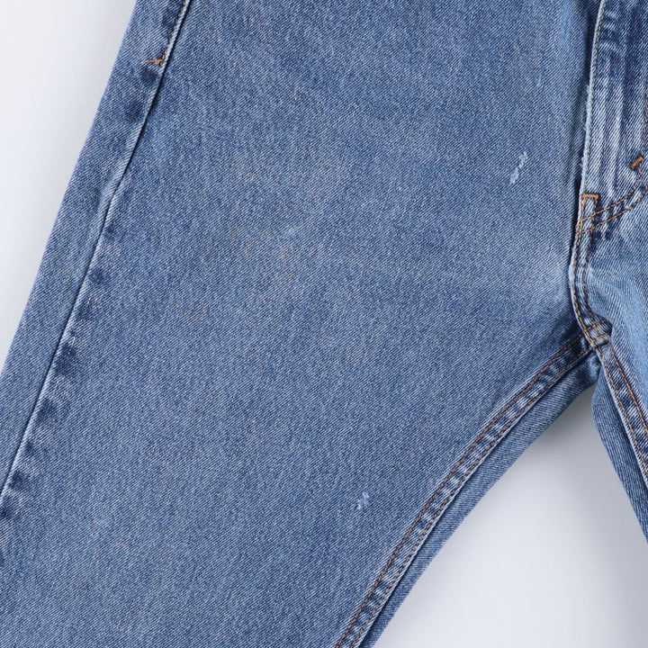 Levi's 505 tapered denim pants for men, size w37 cotton blue type Vintage Second Hand