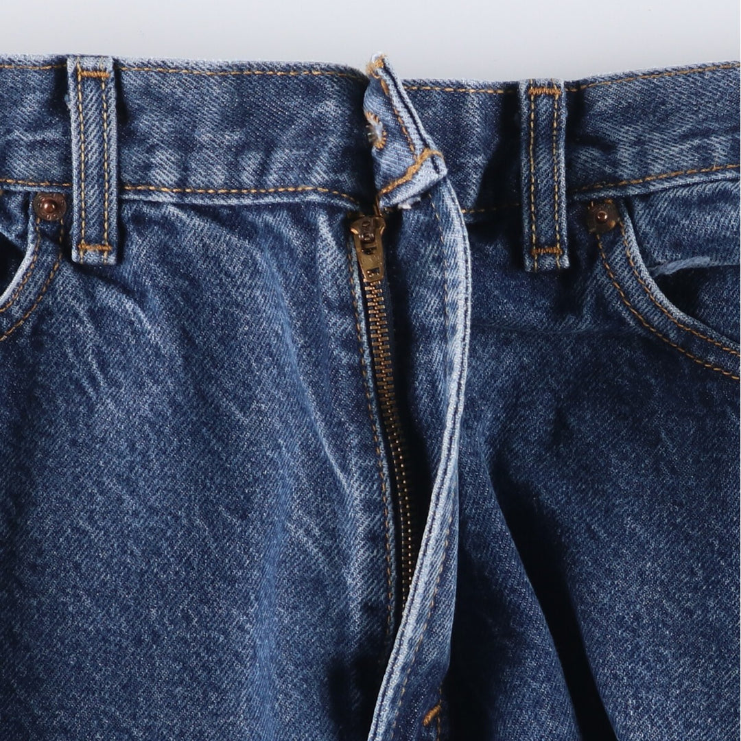 Levi's 505 REGULAR FIT tapered denim pants for men, size w36 cotton blue type Vintage Second Hand