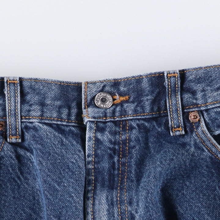 Levi's 505 REGULAR FIT tapered denim pants for men, size w36 cotton blue type Vintage Second Hand